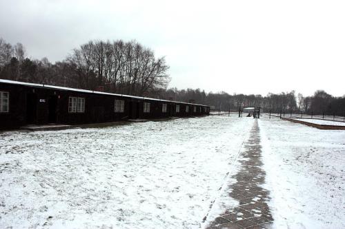 Baraki w obozie Stutthof
